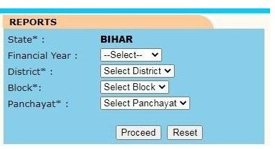 Mgnrega Attendance List