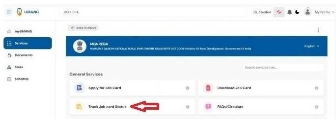 NREGA Job Card Check status